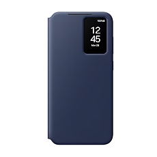 Samsung S24 FE Smart View Wallet Case Blue