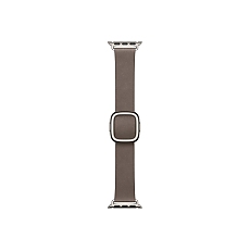 Apple Watch 42mm Modern Buckle: Dark Taupe Modern Buckle - Large