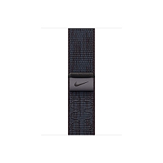 Apple Watch 42mm Nike Sport Loop: Black/Blue Nike Sport Loop