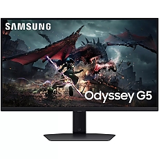 Samsung 27DG500 27" Odyssey G5, IPS, 180Hz, 1 ms GTG, 2560x1440, 350 cd/m2, DP, HDMI, Headphone Jack, Black