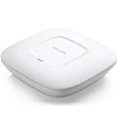 TP-Link EAP225 AC1350 Wireless MU-MIMO Gigabit Ceiling Mount Access Point,450Mbps at 2.4GHz + 867Mbps at 5GHz, 802.11a/b/g/n/ac, 1 G LAN, 802.3af PoE,Centralized Management,Band Steering,Load Balance,Rate Limit,Captive Portal,4 In.Ant.,Ceiling/Wall