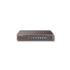 TP-Link TL-SG3210 8-port L2 Managed Switch,8 x 10/100/1000Mbps RJ45 ports + 2 Gigabit SFP slots,Port/Tag/MAC/Protocol-based VLAN,GVRP,STP/RSTP/MSTP,IGMP V1/V2/V3Snooping,L2/L3/L4 Traffic Classification/Priority Management,L2/3/4 ACL,1U 13-inch