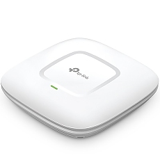 TP-Link EAP245 AC1750 Wireless Dual Band Gigabit Ceiling Mount Access Point, 450Mbps at 2.4GHz + 1300Mbps at 5GHz, 1 x G LAN,802.3at PoE Supp., Centralized Management, Band Steering,Load Balance,Rate Limit,6 Internal Antennas,Ceiling/Wall Mount