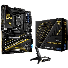 ASROCK MB Desktop Z890 Taichi OCF, S1851, 2x DDR5, 2x PCIe 5.0 x16, 1x PCIe 4.0 x4, 1x Blazing M.2, 5x Hyper M.2, 4x SATA3, 4x USB-C, 9x USB 3.2, 3x USB 2.0, 1x RJ-45 5GB Lan, 802.11ax Wi-Fi 7 + Bluetooth 5.4, 1x SPDIF, ATX