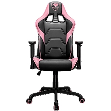 COUGAR Gaming chair Armor Elite Eva / Pink (CGR-ELI-PNB), Breathable Premium PVC Leather, Steel frame, Unparalleled Comfort, Adjustable Design, 2D Adjustable armrest.  Recliner system 90°~160°