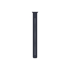 Apple Watch 49mm Band: Navy Ocean Band Extension - Black Titanium Finish