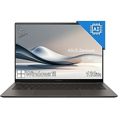 Asus Zenbook S UX5406SA-PZ281X, INTEL LNL Ultra 7 32GB, 14" OLED (WQXGA+(WQ+) 2880X1800 16:10), 32GB LPDDR5X (16 GB on BD),1TB SSD, Backlit Chiclet Keyboard, Windows 11 Pro,Zumaia Gray