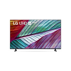 LG 65UR75003LK, 65" 4K UltraHD TV 4K (3840 x 2160), DVB-T2/C/S2, webOS 23 Smart TV, ThinQ AI, a5 AI Processor 4K Gen6, WiFi, HDR10, HLG, ALLM/HGiG, 4K Upscaling, AI Sound, Magic Controll, HDMI eARC, CI, LAN, USB, Bluetooth, 2 Pole Stand, Black