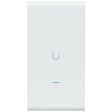 Ubiquiti U6-Mesh-Pro-EU Indoor/outdoor WiFi 6 AP with 4 spatial streams, an integrated super antenna, and a gigabit passthrough port