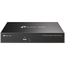 16 Channel Network Video RecorderSPEC: H.265+/H.265/H.264+/H.264, Up to 8MP resolution, 80 Mbps Incoming Bandwidth(up to 16 channels), 1× SATA Interface(up to 10 TB), 12V DC 1.5 A, 2× USB 2.0, 1× VGA port, 1× HDMI portFEATURE: Two-Way Audio