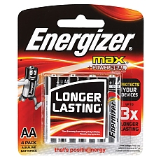 4 AA BAT ENERGIZER ALKAL 1.5V