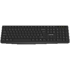 CANYON keyboard KB-W01 Wireless Black EN/BG