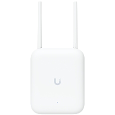 Ubiquiti U7-Outdoor All-weather WiFi 7 AP with 4 spatial streams, an integrated directional super antenna, and versatile mounting options