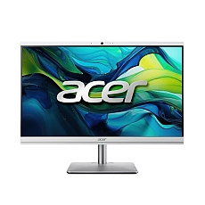 Acer Aspire C24-195ES, 23.8" FHD(1920x1080) non touch, Intel Core Ultra 5 125U (up to 4.30GHz, 12MB ), 1*16GB DDR5, 512GB PCI-e SSD +M.2 free slot, no DVD, Intel Graphics, Kbd & Mouse Wireless, RJ-45, WiFi AX & BT, Height Adj., No OS, 2Y Warranty