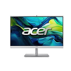 Acer Aspire C27-195ES, 27" FHD(1920x1080) non touch, Intel Core Ultra 5 125U (up to 4.30GHz, 12MB ),1*16GB DDR5, 512 GB PCI-e SSD + M.2 free slot, no DVD, Intel Graphics, Kbd & Mouse Wireless, RJ-45, WiFi AX & BT, Height Adj., No OS, 2Y Warranty