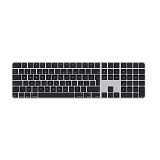 Apple Magic Keyboard (2024) w Touch ID and Numeric Keypad - International English - Black Keys