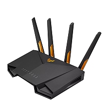 Asus Gaming Wireless Router,TUF Gaming AX3000 V2, AX3000, Dual-Band, Quad-Core 1.7GHz CPU, 256MB/512MB Flash/RAM, 2.5Gport, AiProtection Pro, Adaptive QoS, VPN Fusion, IPTV, OFDMA, Beamforming, Link Aggregation, Port forwarding, AiMesh, Black