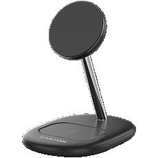 CANYON wireless charger WCS-205 15W Qi2 2in1 w/o adapter Black